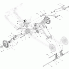 Tundra STD & Sport & LT 550F XP-LTS Задний рычаг задней подвески (std,sport)