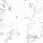 Tundra Xtreme 600HO E-TEC XP-LTS Капот ,стекло ветровое и консоль передняя