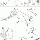 MXZ XRS 600HOETEC Передняя подвеска и лыжи