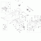 Skandic SWT 600 H.O. E-TEC Сиденье