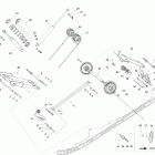 Skandic SWT 600 H.O. E-TEC Передний рычаг