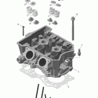 MXZ TNT 600ACE LFF Головка цилиндров