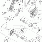 Tundra Xtreme 600HO E-TEC XP-LTS Вариатор