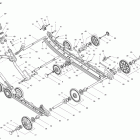 GSX LE 600HOETEC XP Задняя подвеска, передний рычаг