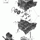 MXZ TNT 600ACE LFF Блок двигателя