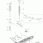 Skandic SWT 600 ACE (4-strokes) Передняя подвеска и лыжи