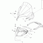 Skandic WT 600 ACE (4-strokes) Стекло ветровое и консоль