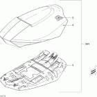 Freeride 154 800R E-TEC (Racing) Сиденье
