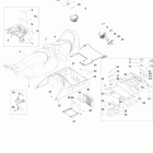 Skandic SWT 600 ACE (4-strokes) Сиденье