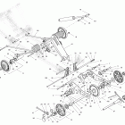 Tundra Xtreme 600HO E-TEC XP-LTS Задняя подвеска, задний рычаг