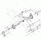 MXZ X 800RETEC XP 08- rear suspension rear arm fixe