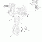 Skandic SWT 600 H.O. E-TEC Трансмиссия