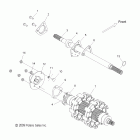 800 SWITCHBACK ASSAULT ALL OPTIONS -S12CL8/CW8 Приводной вал и промежуточный