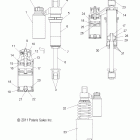 800 SWITCHBACK PRO-R/ES/SC/SP/INTL ALL OPTIONS- S12BS8/BC8 Suspension, shock, front