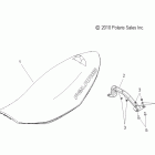 800 RMK 155/ES/INTL - S12CM8GSA/GSL/GEA Сидение