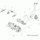 600 PRO RMK 155 - S12CG6GSA/GSL/GEL Корпус дроссельной заслонки и трубопровод