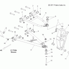 800 SWITCHBACK ASSAULT ALL OPTIONS -S12CL8/CW8 Рычаги подвески и стойка