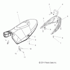 600 IQ RACER/INTL - S12MX6JSA/JEA Сидение