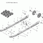 800 RMK ASSAULT 155 ALL OPTIONS - S12CN8/CY8 Подвеска задняя