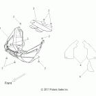 800 SWITCHBACK PRO-R/ES/SC/SP/INTL ALL OPTIONS- S12BS8/BC8 Облицовки поддона