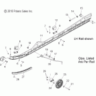 800 PRO RMK 155/163/ES/INTL ALL OPTIONS - S11CG8/CH8 Рельс