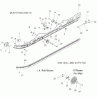 550 SHIFT 136/ES/CND ES/CND ES INTL - S12PR5BSA/BSL/PS5BSL/BEL Suspension, rail mounting, u.s.