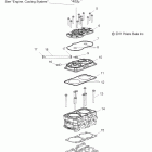 800 SWITCHBACK ASSAULT ALL OPTIONS -S12CL8/CW8 Цилиндр двигателя