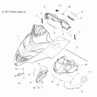 550 IQ SHIFT/ES/INTL - S12PB5BSA/BSL/BEA Капот