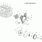 TURBO IQ LXT - S12PT7FSL Engine, drive gear and pulley