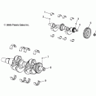 TURBO IQ LXT - S12PT7FSL Engine, crankshaft and balance shaft