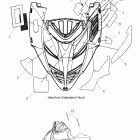 550 IQ SHIFT/ES/INTL - S12PB5BSA/BSL/BEA Body, hood foam and fabric