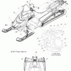 800 RMK ASSAULT 155 ALL OPTIONS - S12CN8/CY8 Body, decal, gray snow check