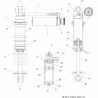 600 IQ RACER/INTL - S12MX6JSA/JEA Амортизатор передний подвески