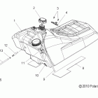 550 SHIFT 136/ES/CND ES/CND ES INTL - S12PR5BSA/BSL/PS5BSL/BEL Топливный бак