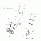 600 RUSH/ES - S12BF6NSA/NSL Корпус дроссельной заслонки и трубопровод