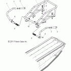 550 IQ LXT/INTL - S12PT5BSL/BEL Chassis, rack and passenger hand hold