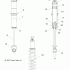 800 PRO RMK 155/163/ES/INTL ALL OPTIONS - S11CG8/CH8 Suspension, shock, rear (7043603)