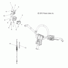 800 RMK 155/ES/INTL - S12CM8GSA/GSL/GEA Управления дроссельной заслонкой