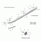 800 RMK 155/ES/INTL - S12CM8GSA/GSL/GEA Рельс