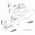 TURBO IQ LX - S12PD7FSL Body, hood screens and hinge asm.