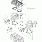 550 IQ SHIFT/ES/INTL - S12PB5BSA/BSL/BEA Цилиндр двигателя