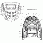 WIDETRAK LX INTL - S12SU4BEL Жалостойкие детали капота
