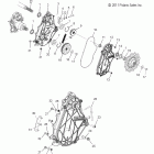 800 PRO RMK 155/163 ALL OPTIONS - S12CG8/CH8 Картер цепи