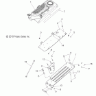 600 SWITCHBACK/ES - S11PS6HSA/HSL Chassis, clutch guard and cover