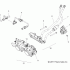 800 RMK 155/ES/INTL - S12CM8GSA/GSL/GEA Корпус дроссельной заслонки и трубопровод