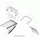 TURBO IQ LX - S12PD7FSL Body, rear bumper, snowflap, and taillight housing