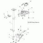 TURBO IQ LXT - S12PT7FSL Steering, adjustable steering post asm.