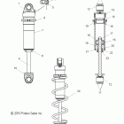 800 PRO RMK 155/163/ES/INTL ALL OPTIONS - S11CG8/CH8 Suspension, shock, front (7043602)