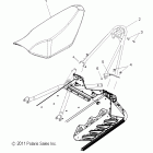 600 RUSH/ES - S12BF6NSA/NSL Body, seat mounting