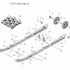 800 PRO RMK 155/163 ALL OPTIONS - S12CG8/CH8 Подвеска задняя
